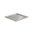Tablett Aluminium vernickelt - quadratisch - groß - "Reiskorn"